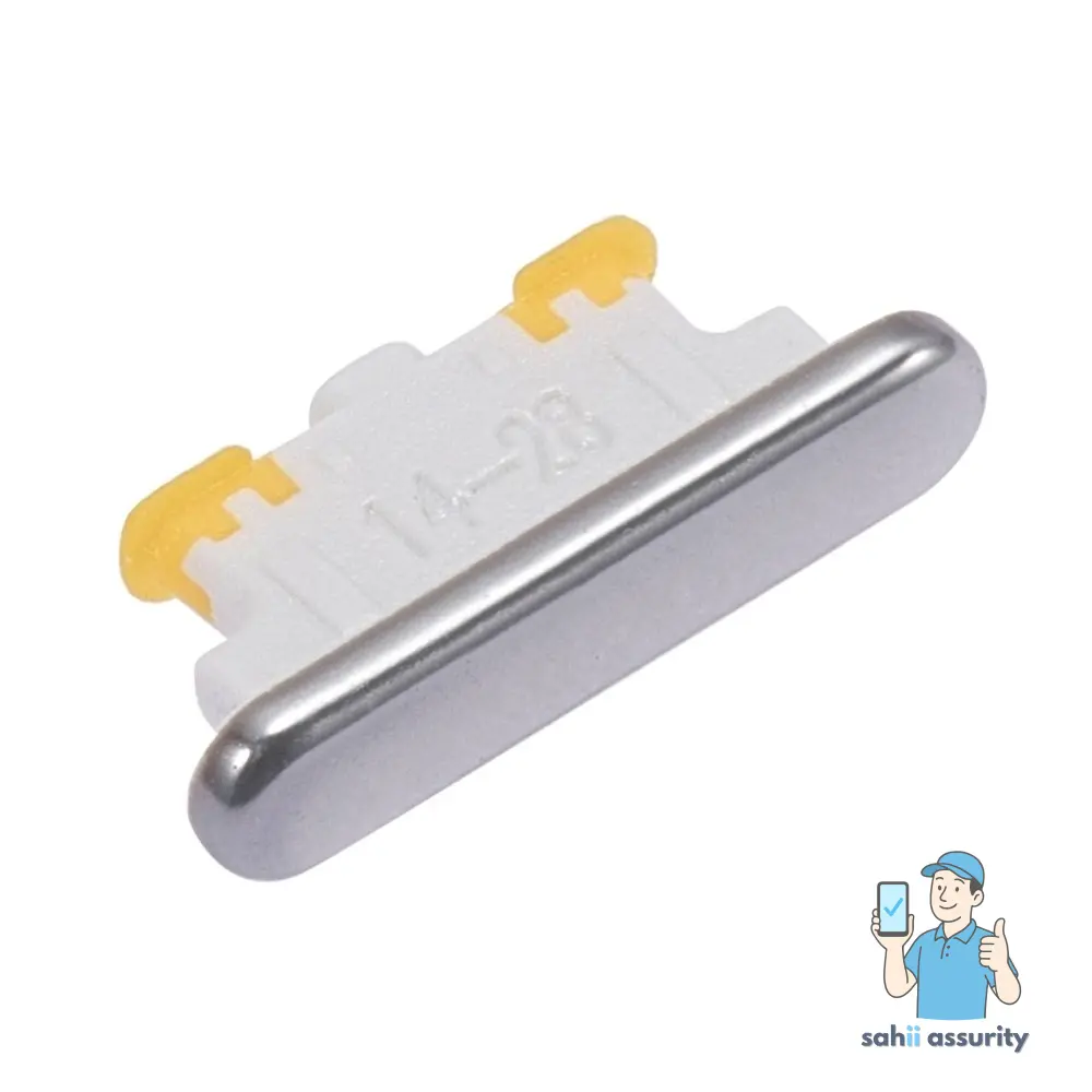 Power Button Outer for Samsung Galaxy A33 5G White thumbnail